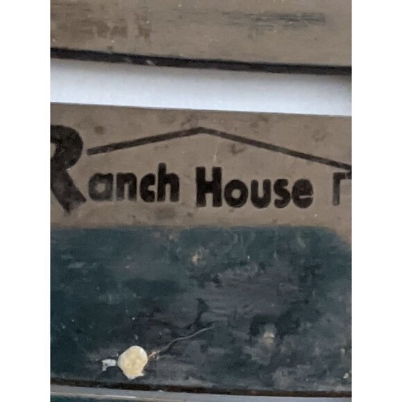 Vintage Ranch House steak knife set of 4 wood handles  stainless - Picture 4 of 5